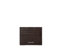 Calvin Klein Foil Emboss Ew Card Case Lv04D1060G, Porte-Cartes Homme, Brown (CK Dark Brown), Taille Unique