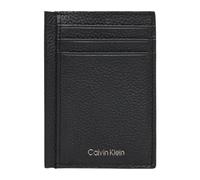 Calvin Klein - Foil Emboss NS Card Case - Homme - Accessoires - Noir - Taille: ONE Size
