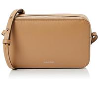 Calvin Klein Foil Logo Elongated Camera Bag Lv04f3276g, Crossover Femme, Brown (Tannin), Taille Unique