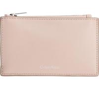 Calvin Klein Foil Logo Top Zip Cardcase Lv04f1090g, Porte-Cartes Femme, Brown (Chateau/Desert Taupe), Taille Unique