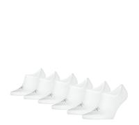 Calvin Klein Footie, Blanc, 43-46 (Lot de 6) Hommes