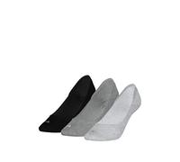 Calvin Klein Footie Low Cut, Gris, 35-38 (Lot de 3) Femmes