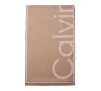 Calvin Klein Foulards oversize beige clair / noisette, Taille One Size