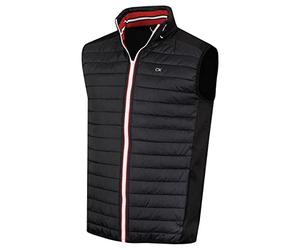 Calvin Klein Gilet Hybrid Homme Noir/Argent - XL