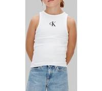Calvin Klein Girls Ck Logo Tank Top White Taille: 12 | Chemises Outlet | kids | Blanche