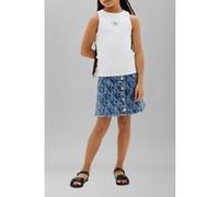 Calvin Klein Girls Denim Button-through Dress Beckford Blue Taille: 16 | Jupes Outlet | Unisex | Bleu