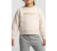 Calvin Klein Girls Glitter Sweatshirt Whitecap Gray Taille: 10 | Pulls Outlet | kids | Gris