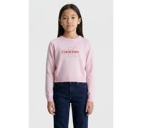 Calvin Klein Girls Monologo Sweater Pearly Pink Taille: 4 | Pulls Outlet | kids | Rose