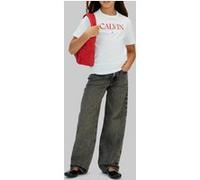Calvin Klein Girls Multi Color S/s T-shirt Bright White Taille: 12 | T-Shirts Outlet | Unisex | Blanche
