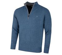 Calvin Klein Hommes 2025 Tricot Épais Coton 1/2 Fermeture Ck Golf Pull 48% OFF