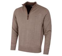 Calvin Klein Golf Hommes Pull en Coton - Mocha - M