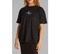 Calvin Klein Gradient Monologo Bf Tee Black Taille: XS | Chemises Outlet | Femme | Le Noir
