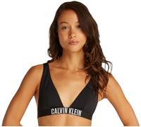 Calvin Klein Haut de Bikini Brassière Femme Rembourrage Amovible, Noir (Pvh Black), L