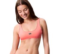 Calvin Klein Haut de Bikini Brassière Femme Rembourrage Amovible, Orange (Dazzling Coral), S