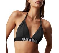 Calvin Klein Haut de Bikini Triangle Femme Rembourrage Amovible, Noir (Black), XS
