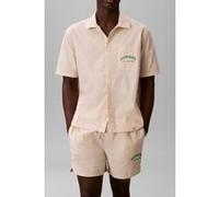 Calvin Klein Heritage Crest S/s Sleep Top Slim Stripe Chalk Taille: L | Casual chemises Outlet | Homme