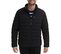 Calvin Klein Herren Packable Down Jacke Jacket, Noir Stretch, L Hommes