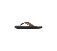 Calvin Klein Homme Beach Sandal Transparent TPU Ym0Ym01267 Tongs, Black (Black/Bright White), 43 EU