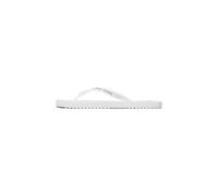 Calvin Klein Homme Beach Sandal Transparent TPU Ym0Ym01267 Tongs, White (Bright White/Black), 43 EU