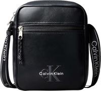Calvin Klein Homme Bold Logo Webbing Reporter LV04D3418G Crossover, Noir (Noir), Taille unique