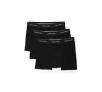 Calvin Klein Boxer Icon – Coton stretch noir pur – 3 unités XL