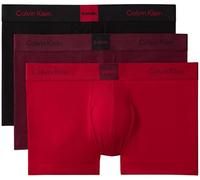 Calvin Klein Homme Boxer Lot De 3 Caleçon sous-Vêtement, Multi (Black/Scooter/Zinfandel), S