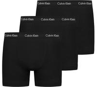 Calvin Klein Homme Boxer Lot De 3 Caleçon sous-Vêtement, Noir (Black W Black WB), XS