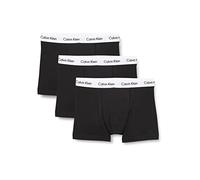 Calvin Klein Homme Boxer Lot De 3 Caleçon sous-Vêtement, Noir (Black), XS