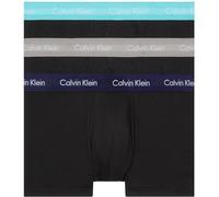 Calvin Klein Homme Boxer Lot De 3 Caleçon Taille Basse Coton Stretch, Noir (B- Cool Wtr/Gry Sand/Evn Bl Wbs), S