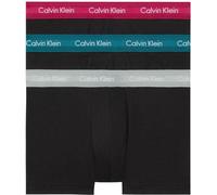 Calvin Klein Homme Boxer Lot De 3 Caleçon Taille Basse Coton Stretch, Noir (B- Gry Htr/Chesapeake Bay/Jwl Wbs), S