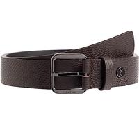 Calvin Klein Homme Ceinture Concise 3,5 cm Cuir, Marron (Dark Brown Pebble), 115