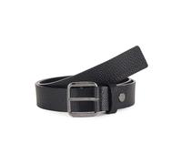 Calvin Klein Homme Ceinture Concise 3,5 cm Cuir, Noir (Ck Black Pebble), 100