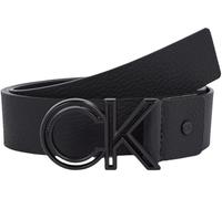 Calvin Klein Homme Ceinture Cuir, Noir (Ck Black Smooth), 115 cm