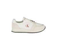 Calvin Klein, Homme, Chaussures, Beige, Taille: 42 EU Leather Baskets