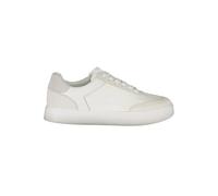Calvin Klein, Homme, Chaussures, Blanc, Taille: 42 EU Leather Baskets