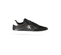 Calvin Klein, Homme, Chaussures, Noir, Taille: 44 EU Leather Baskets