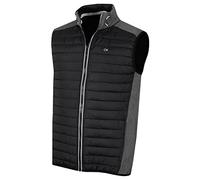 Calvin Klein Homme Gilet Golf Hybride Isolant Insul-Lite | Deux poches avant zippées - Fermeture éclair avant épaisse - Ourlet en tissu - Rembourrage haut - Panneaux avant en nylon