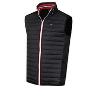Calvin Klein Homme Gilet Golf Hybride Isolant Insul-Lite | Deux poches avant zippées - Fermeture éclair avant épaisse - Ourlet en tissu - Rembourrage haut - Panneaux avant en nylon