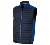 Calvin Klein Homme Gilet Golf Hybride Isolant Insul-Lite | Deux poches avant zippées - Fermeture éclair avant épaisse - Ourlet en tissu - Rembourrage haut - Panneaux avant en nylon