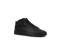 Calvin Klein Homme High Top Lace UP W/Z Basket, Triple Noir, 41 EU