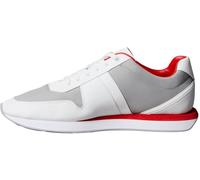 Calvin Klein Homme Retro Run Lace Mix EMB Tongue Ym0Ym01400 Bas, White (Taupe Smog/White/Adrenaline Rush), 47 EU