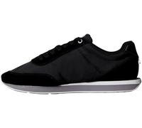 Calvin Klein Homme Retro Runner Ess Mix Mat Ym0Ym01361 Tige Basse, Black (Black/Stormfront/Vaporous White), 45 EU