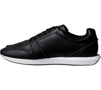 Calvin Klein Homme Retro Runner Lace Up LTH Pinch Ym0Ym01455 Low Top, Black (Black/Oyster/White), 43 EU