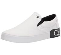 Calvin Klein Homme Ryor Basket, Toile Blanche 115, 42.5 EU