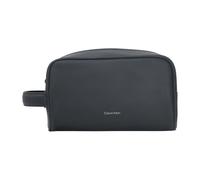 Calvin Klein, Homme, Sacs, Noir, Taille: ONE Size Noir Must Washbag Élégant Pochette