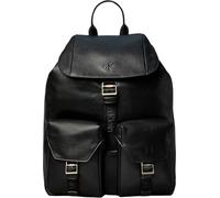 Calvin Klein Homme Webbing Strap Flap Backpack Lv04D3127G Sac à Dos, Black (Black), Taille Unique