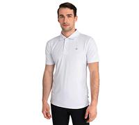 Calvin Klein Hommes Breeze Žvacuant l'humiditŽ Polo de Golf - Blanc - S
