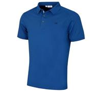 Calvin Klein Hommes Campus 3 Bouton côtelée col Polo - Dresde Bleu Sport - XXL