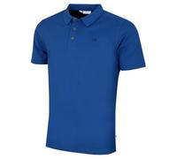Calvin Klein Hommes Campus 3 Bouton Polo - Camouflage Bleu de Dresde - M