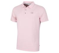 Calvin Klein Hommes Central Polo de Golf - Bébé Rose - XL